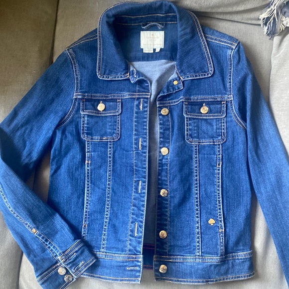 Kate Spade Broome St Denim Jacket S 